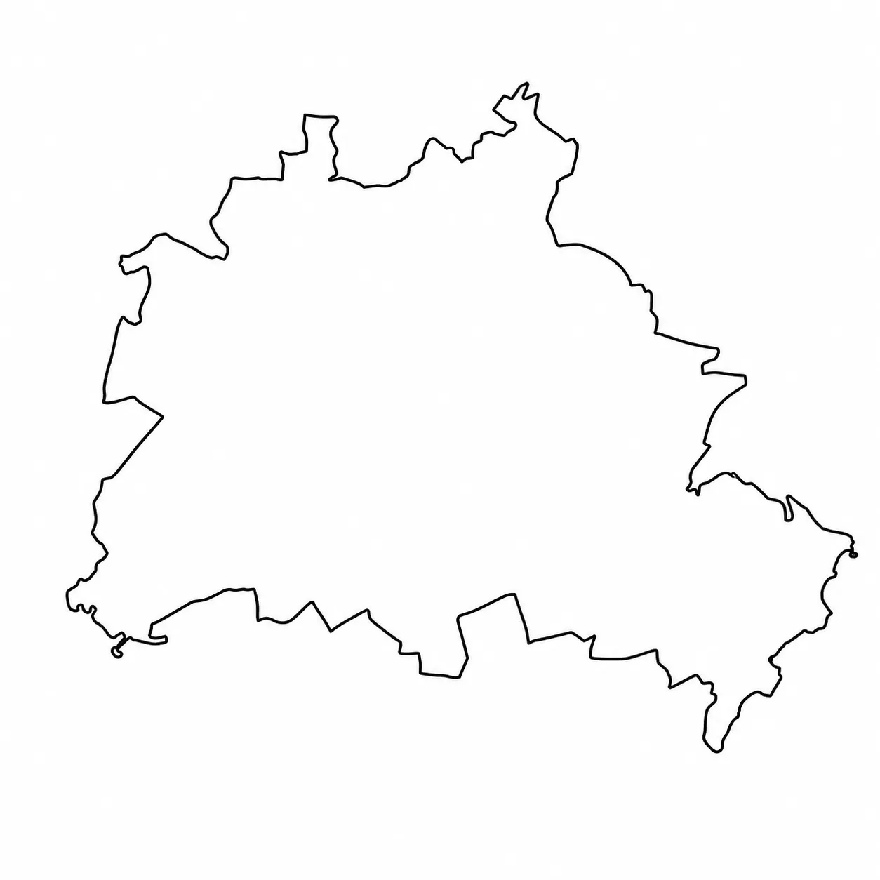 Mapa berlina